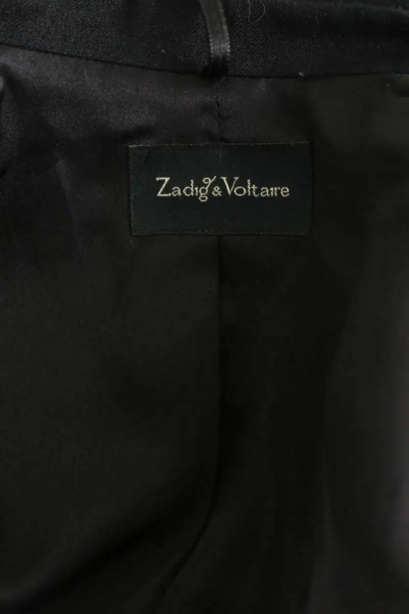 Blazer Zadig & Voltaire Noir en Polyester