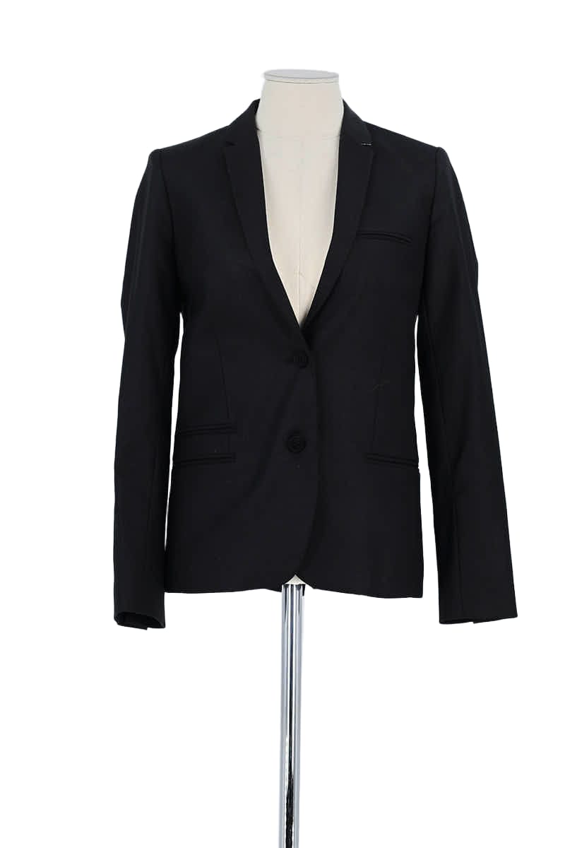 Blazer Zadig & Voltaire Noir en Polyester, taille XS - Seconde Main