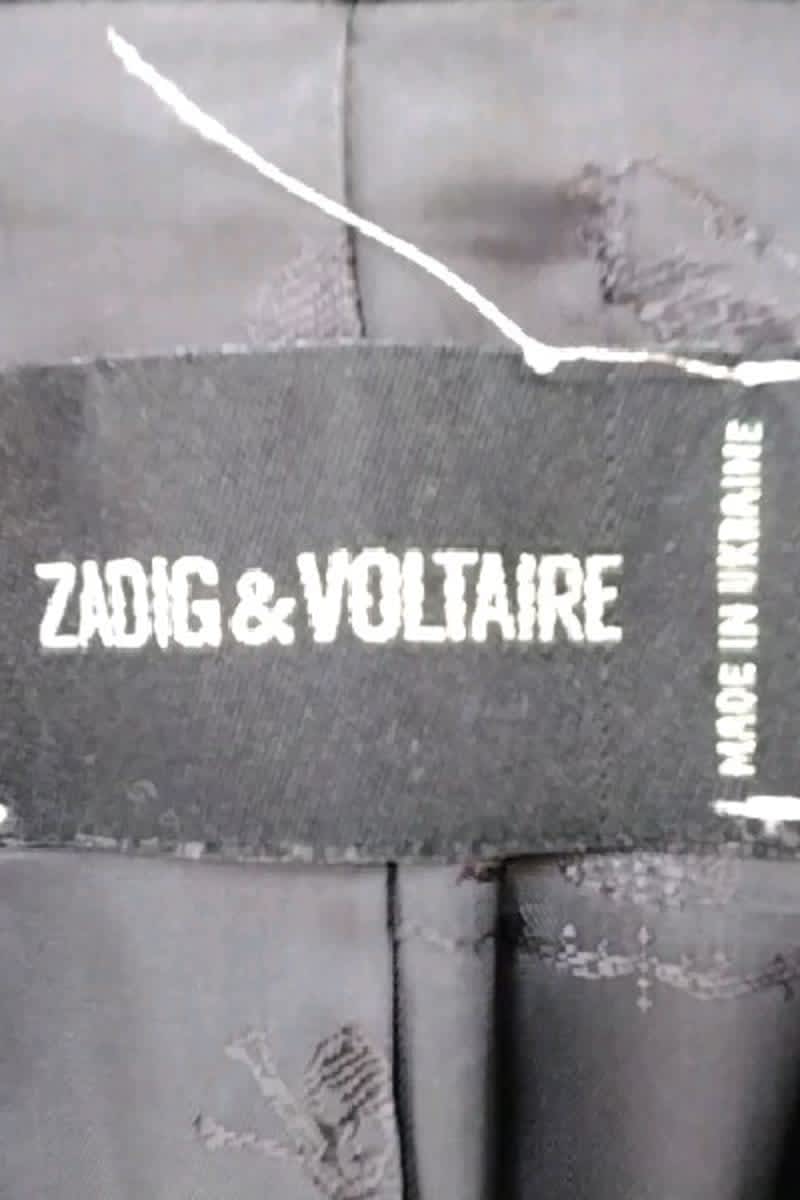 Blazer Zadig & Voltaire Noir en Polyester