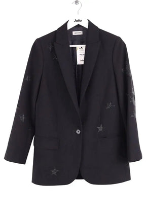 Blazer Zadig & Voltaire Noir en Synthétique, taille S - Seconde Main