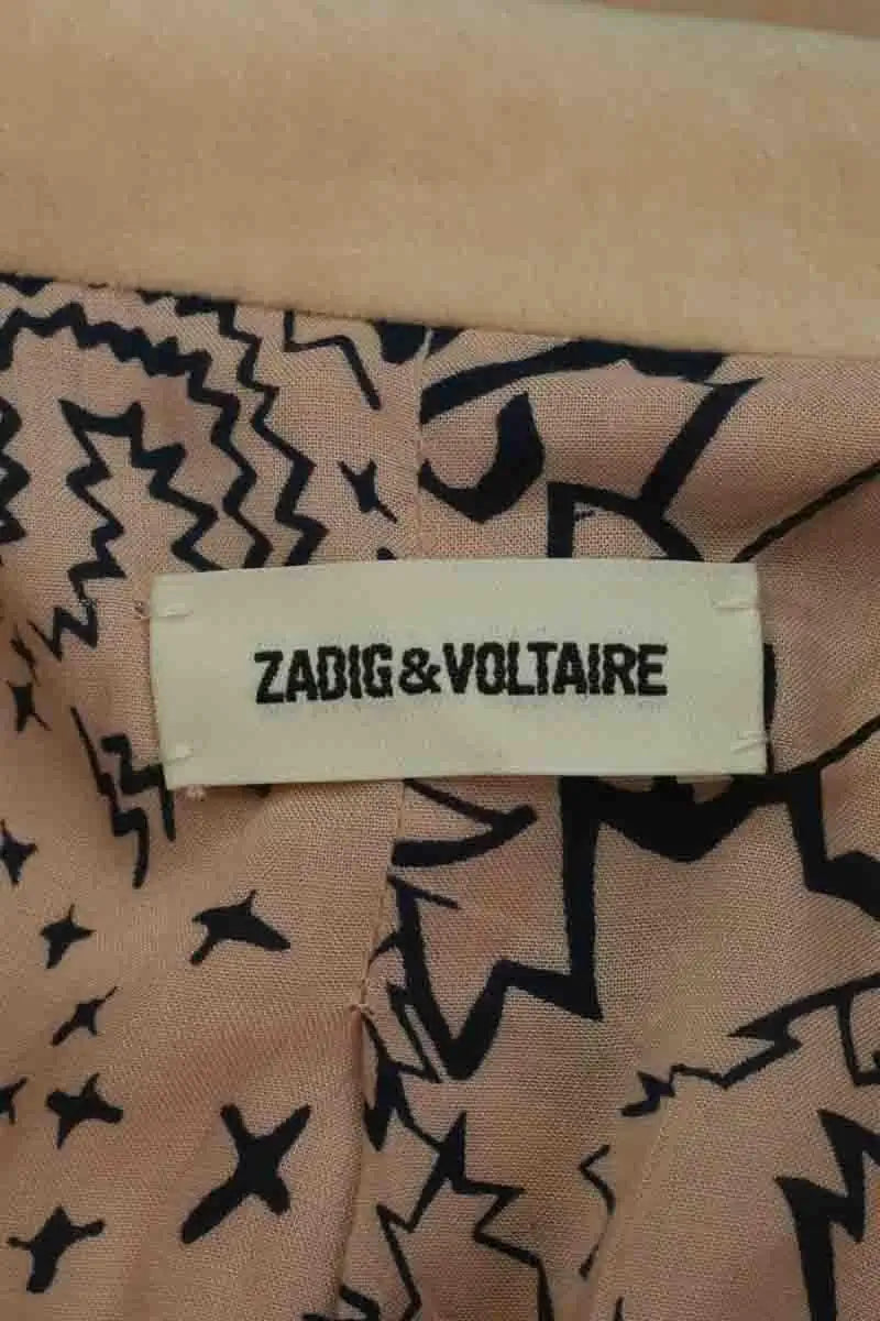 Blazer Zadig & Voltaire Rose en Coton