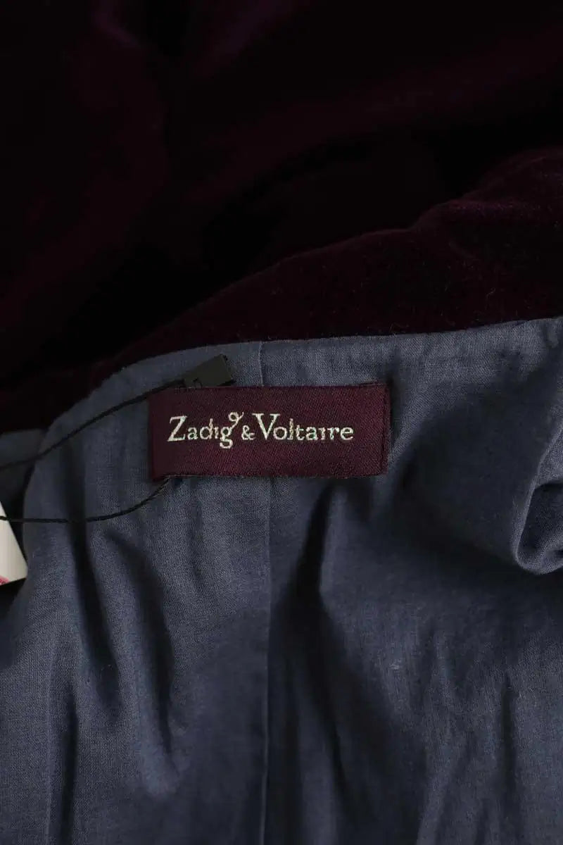 Blazer Zadig & Voltaire Volver Violet en Coton