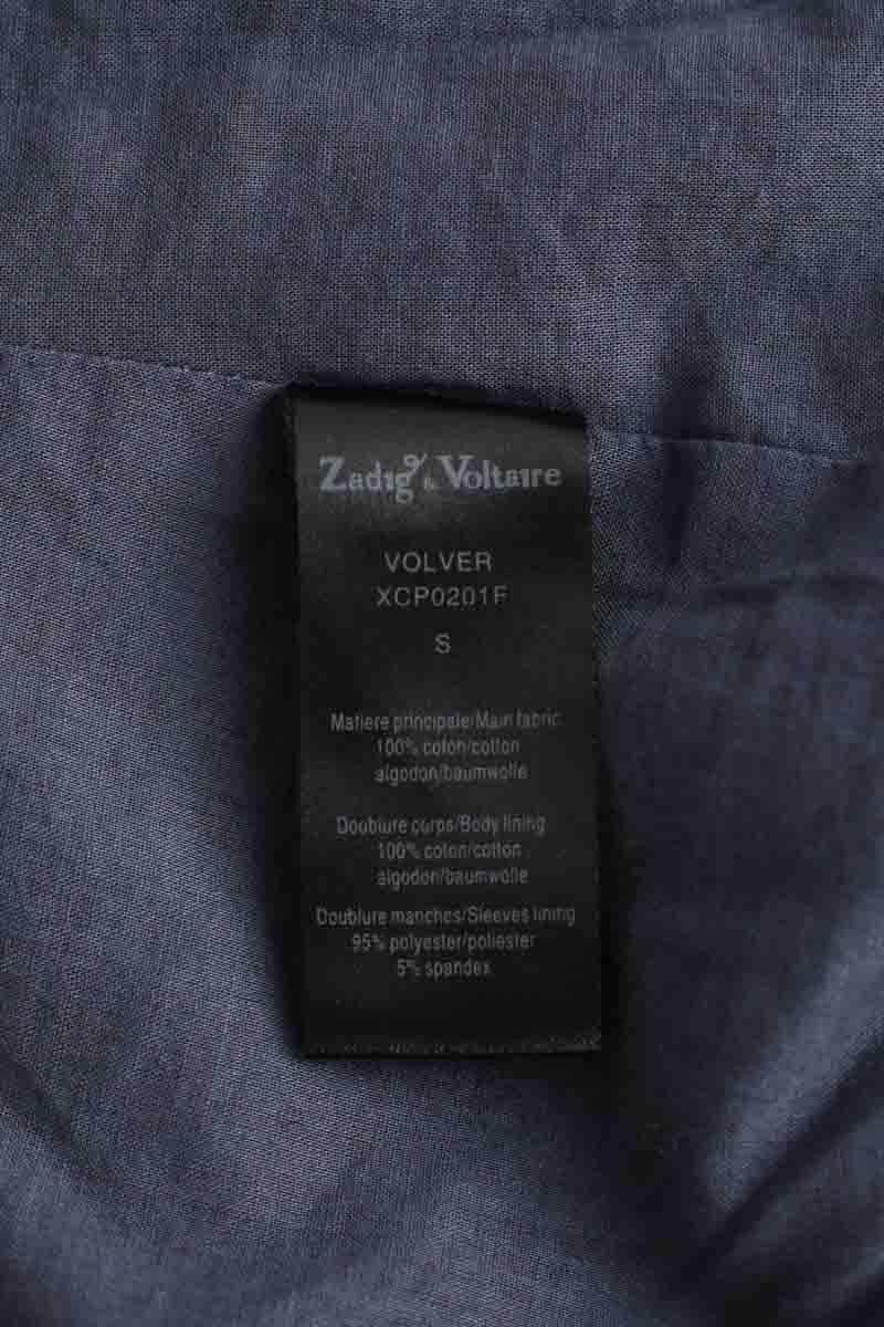 Blazer Zadig & Voltaire Volver Violet en Coton