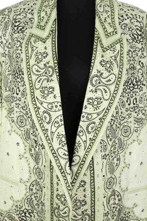 Blazer Zimmermann Vert en Lin