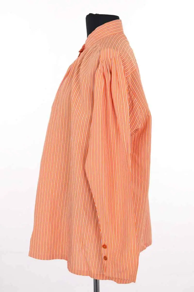 Blouse Alberta Ferretti Orange en Coton