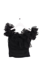 Blouse Alexandre Vauthier Noir en Synthétique, taille XS - Seconde Main