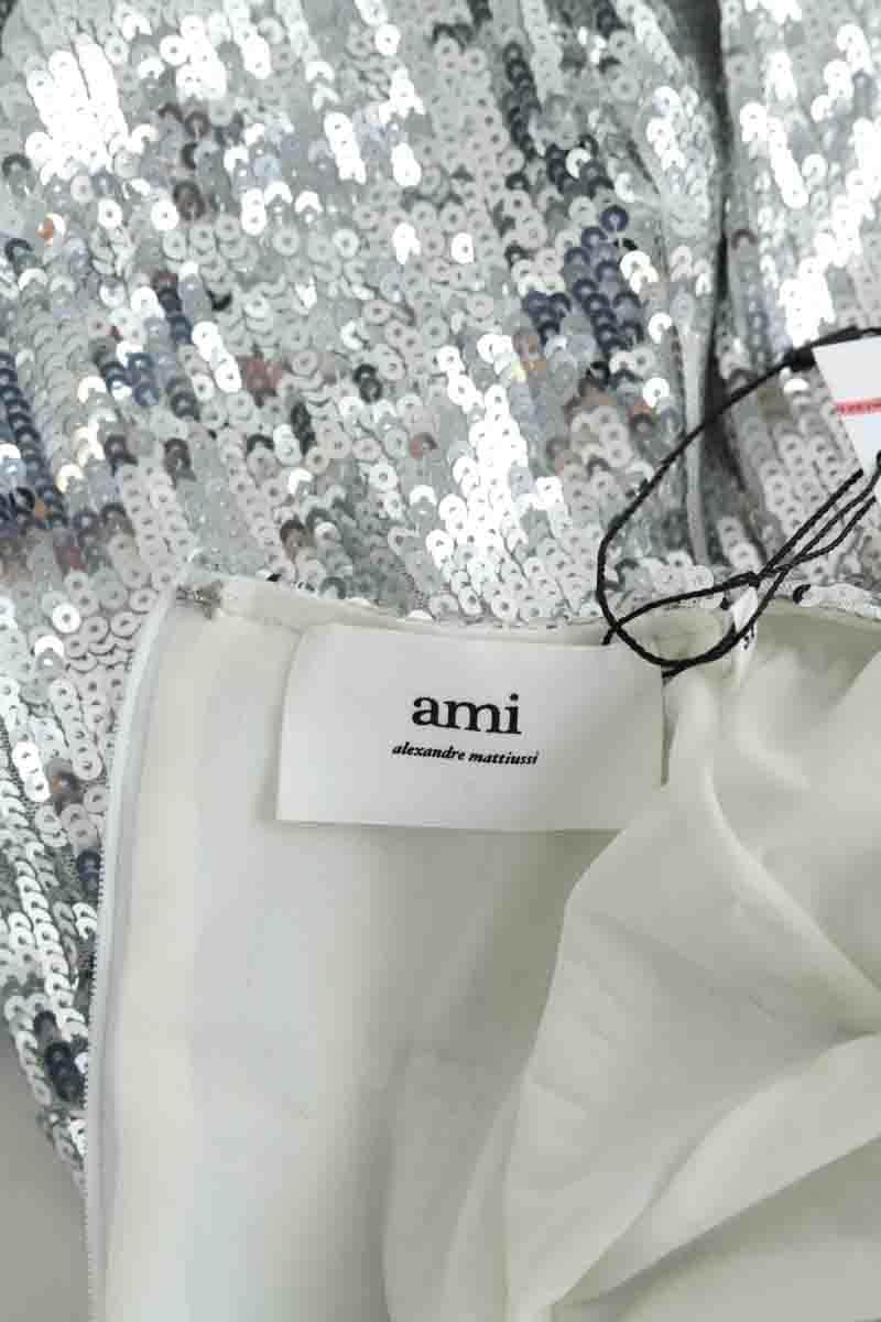 Blouse Ami Argent en Polyester
