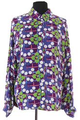 Blouse AML Paris Multicolore en Soie, taille M - Seconde Main