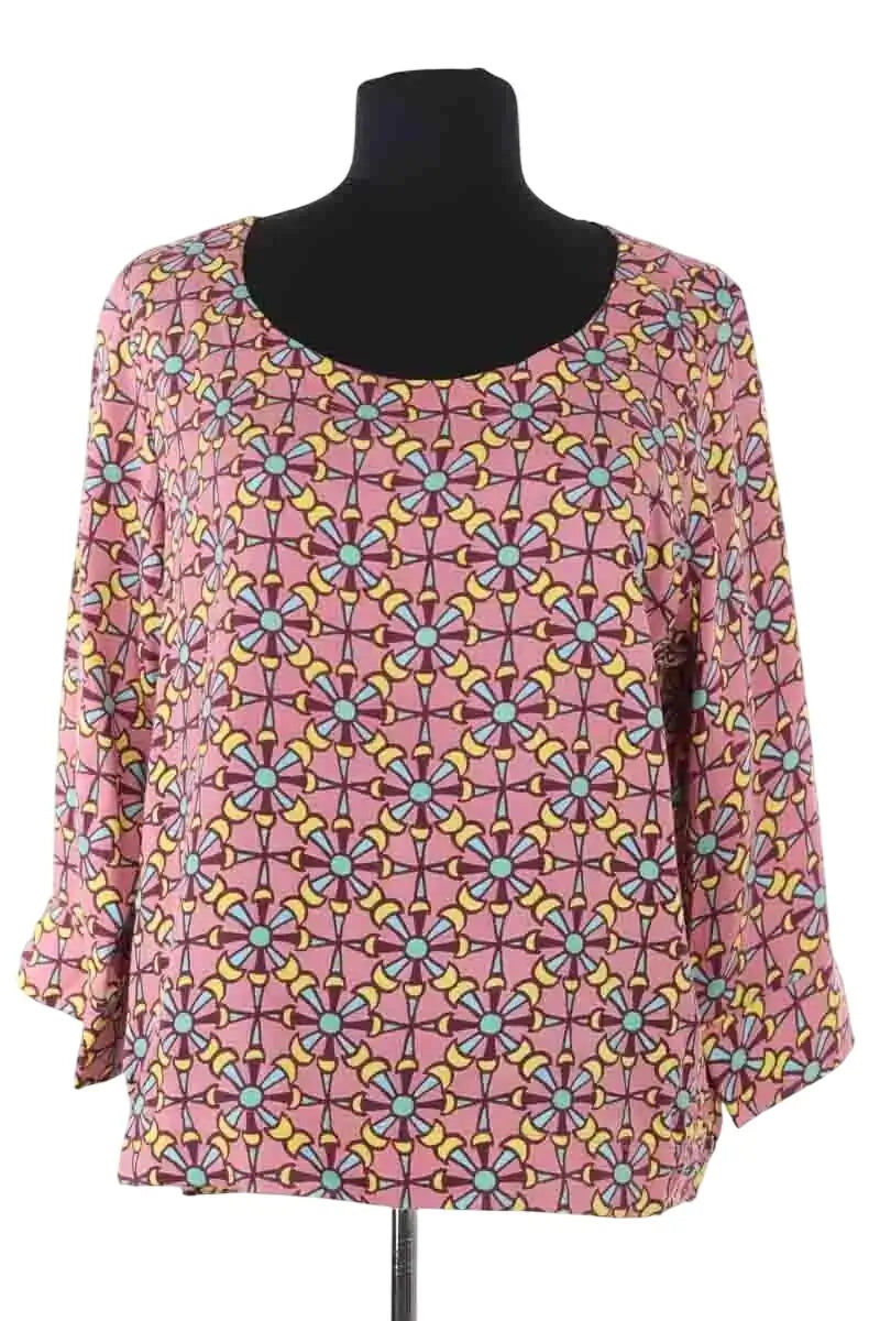 Blouse AML Paris Rose en Synthétique, taille XL - Seconde Main