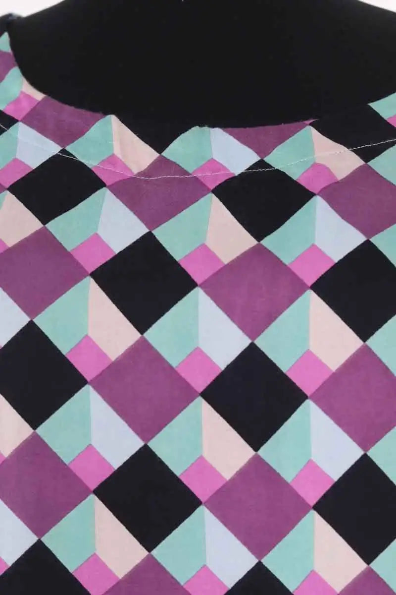 Blouse AML Paris Violet en Soie
