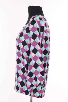 Blouse AML Paris Violet en Soie