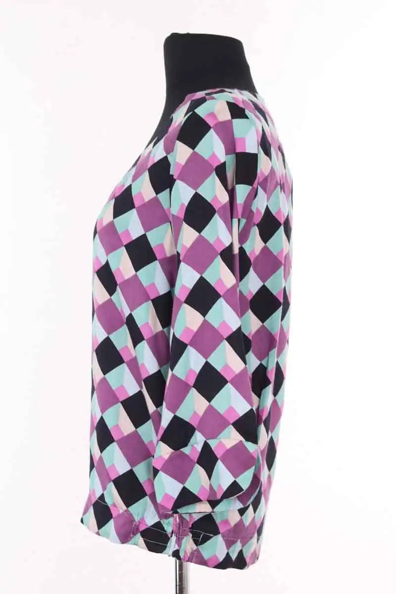 Blouse AML Paris Violet en Soie