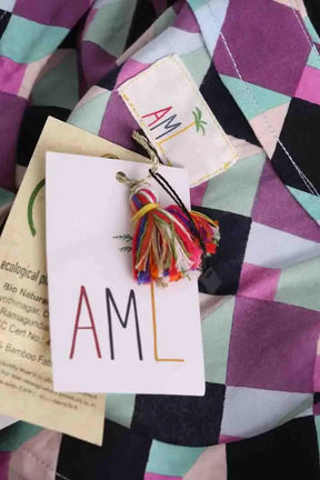 Blouse AML Paris Violet en Soie