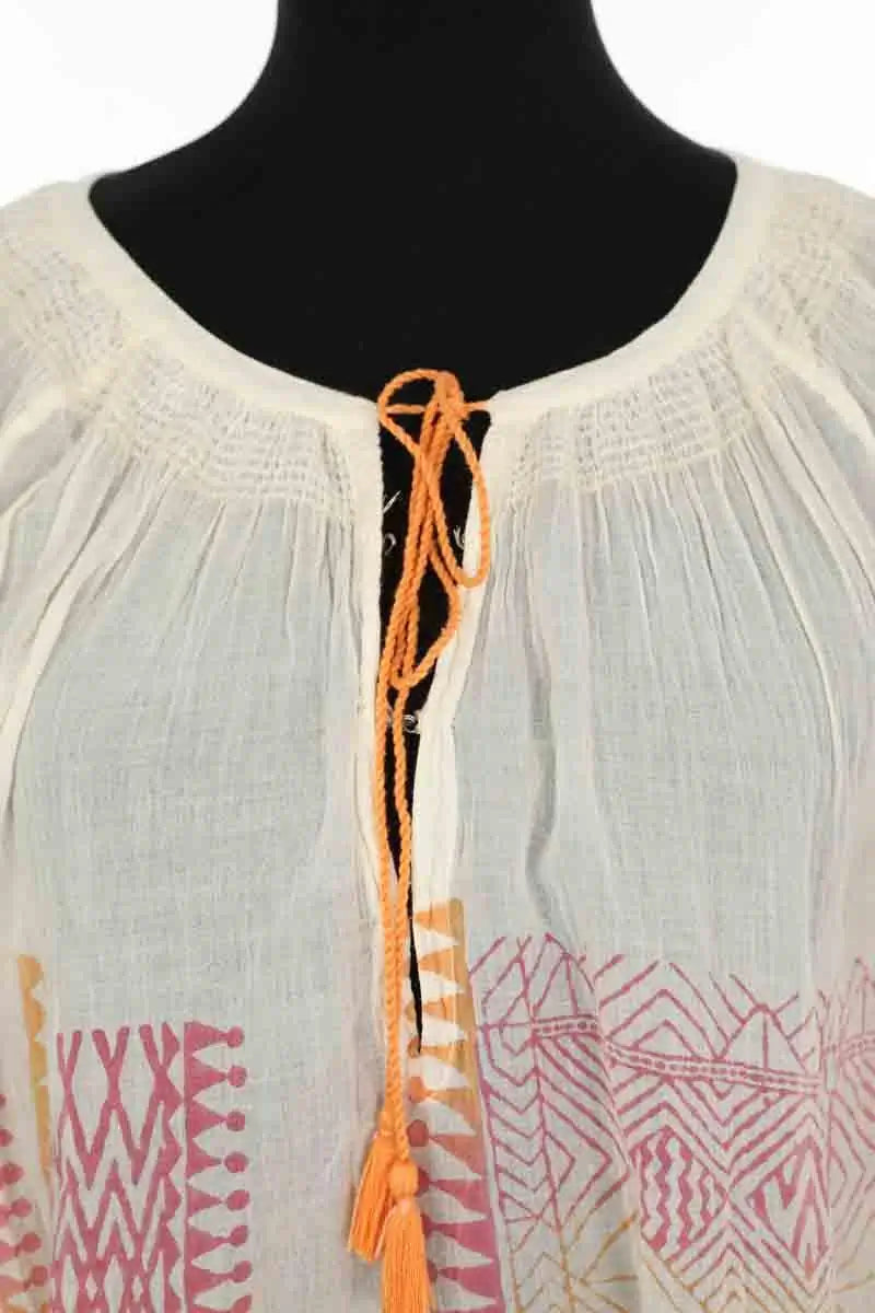 Blouse Antik Batik Rose en Coton