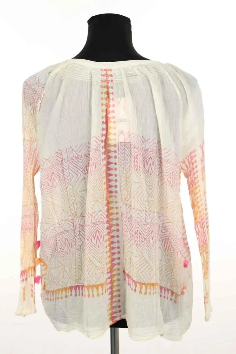 Blouse Antik Batik Rose en Coton