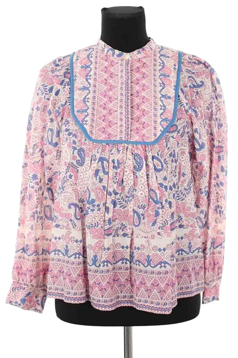 Blouse Antik Batik Rose en Coton, taille XS - Seconde Main