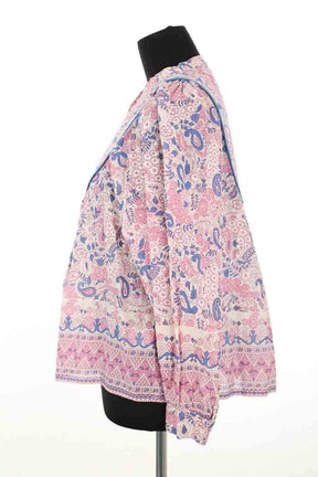 Blouse Antik Batik Rose en Coton