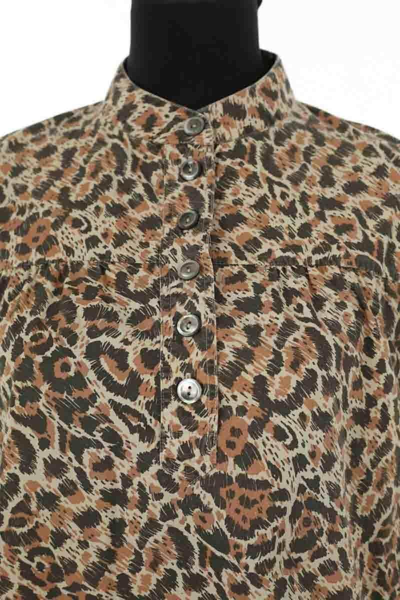 Blouse APC Marron en Coton