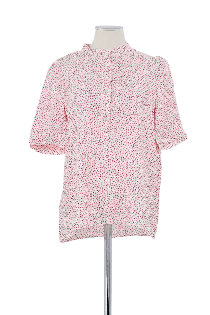 Blouse APC Rose en Soie, taille L - Seconde Main