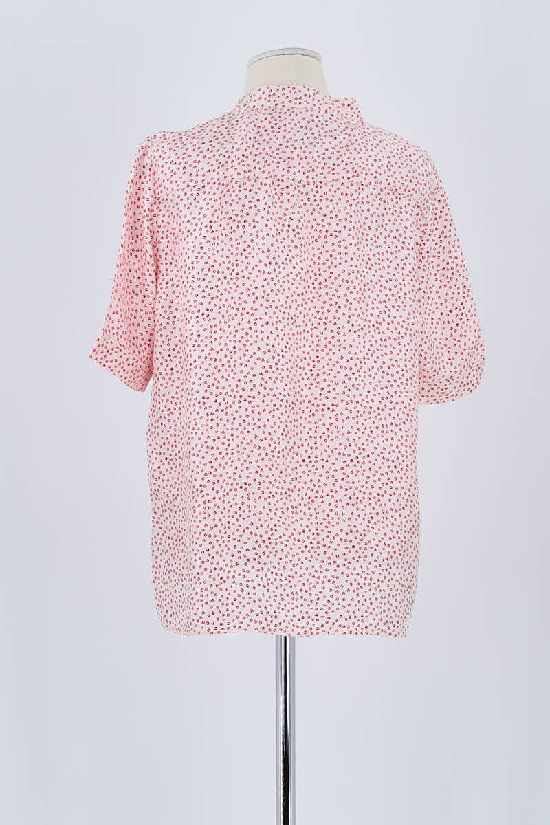 Blouse APC Rose en Soie