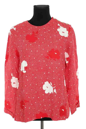 Blouse APC Rouge en Viscose, taille S - Seconde Main