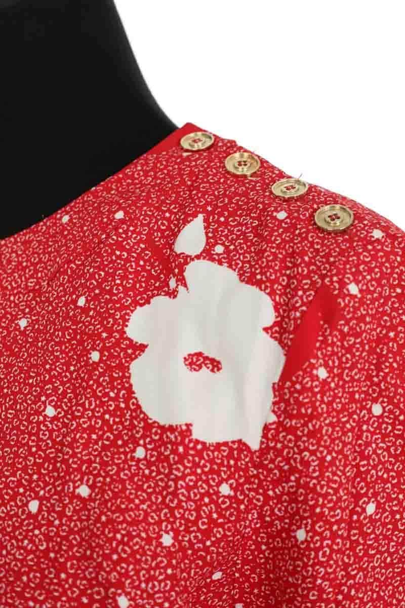 Blouse APC Rouge en Viscose
