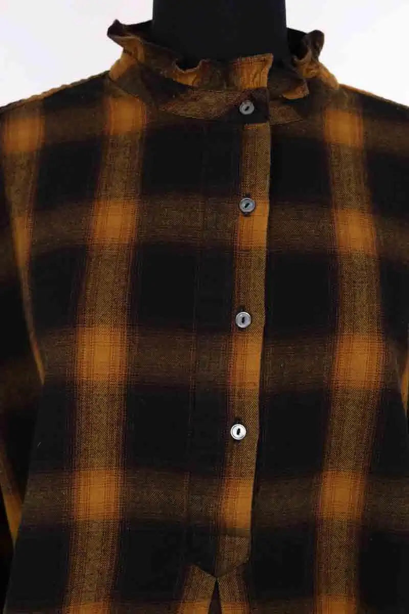 Blouse Attic And Barn Jaune en Coton