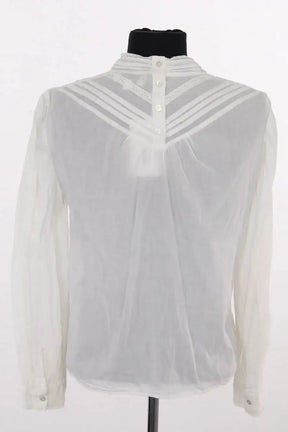 Blouse Balzac Blanc en Coton