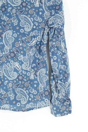 Blouse Balzac Bleu en Coton