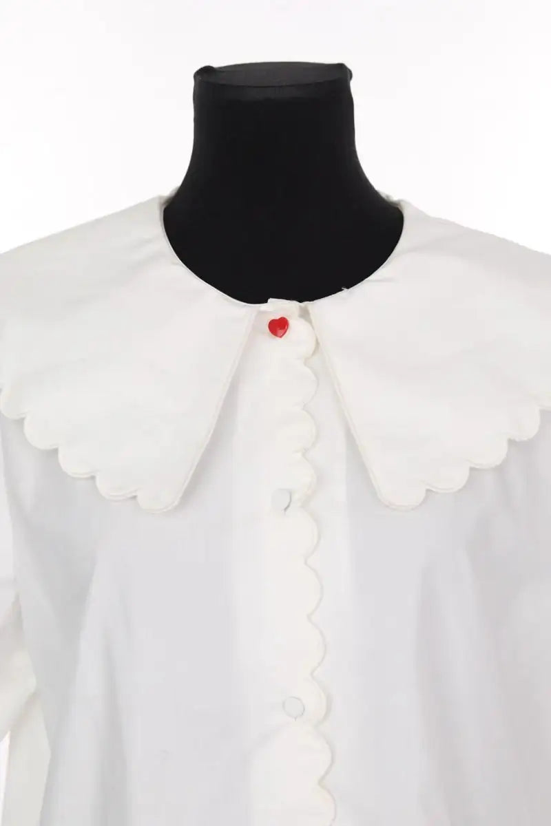 Blouse Balzac Félicie Blanc en Coton