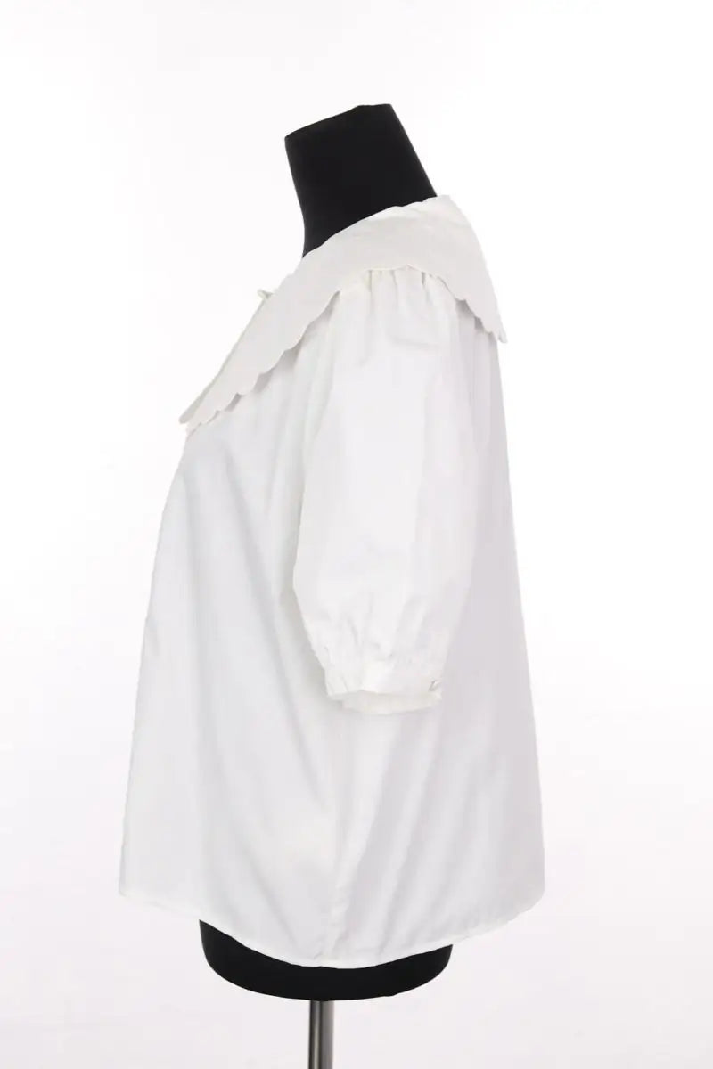 Blouse Balzac Félicie Blanc en Coton