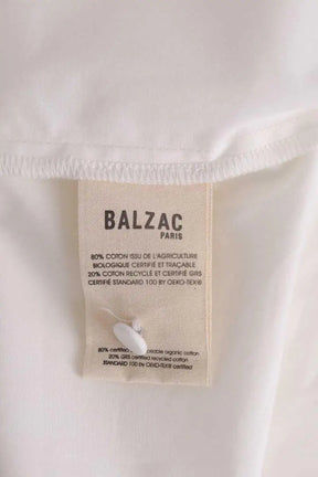 Blouse Balzac Félicie Blanc en Coton
