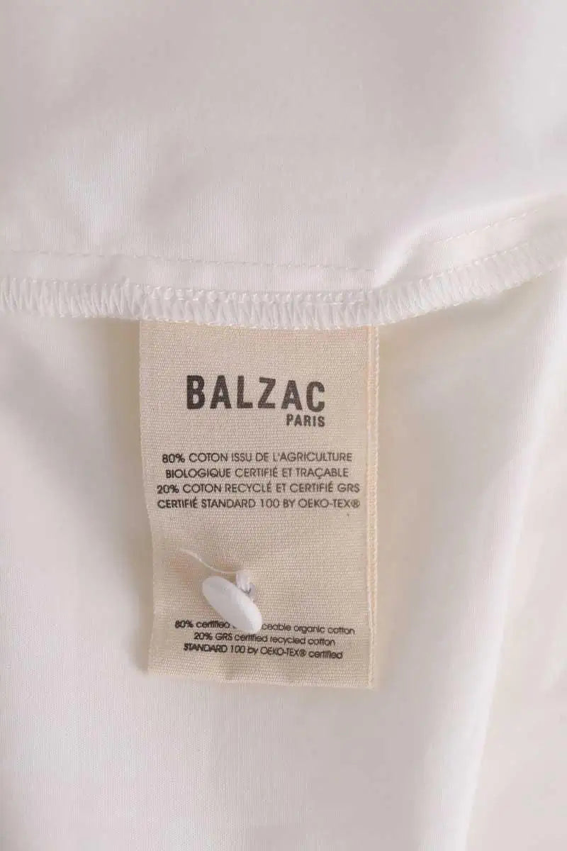Blouse Balzac Félicie Blanc en Coton