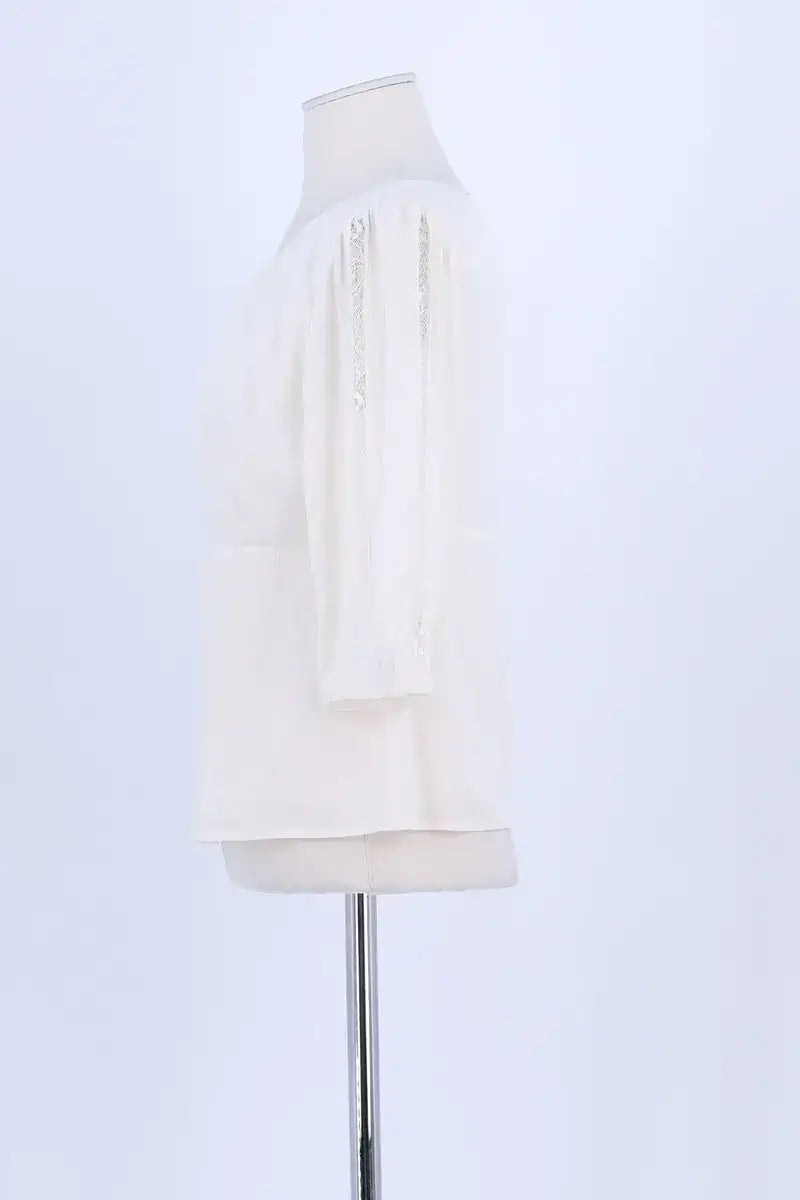 Blouse Ba&Sh Beige en Synthétique