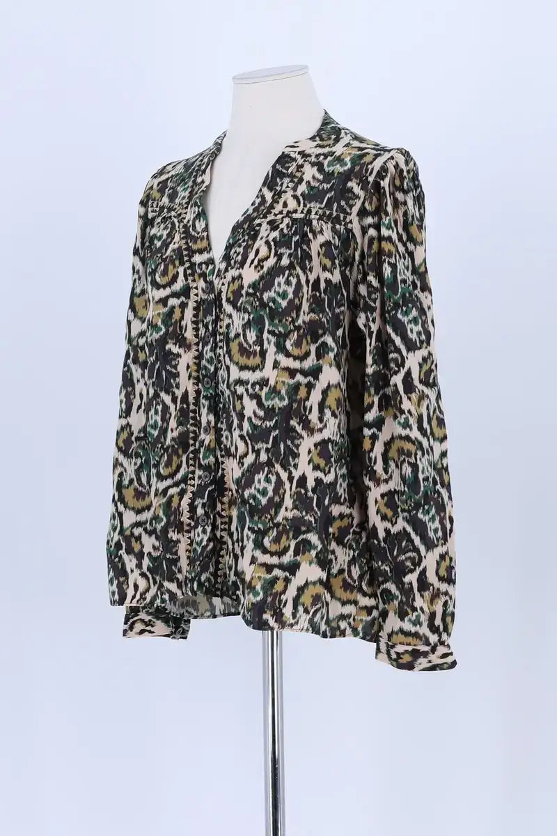 Blouse Ba&Sh Beige en Viscose