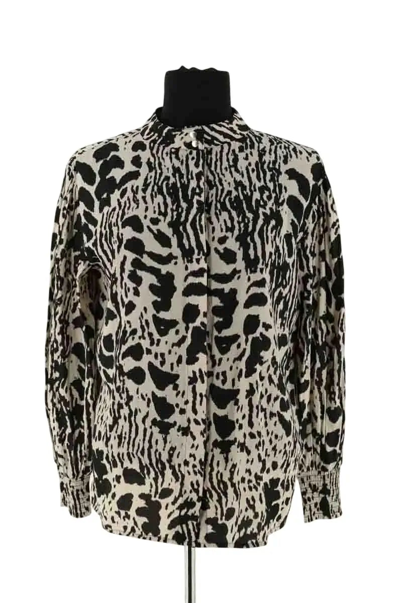 Blouse Ba&Sh Beige en Viscose, taille XS - Seconde Main