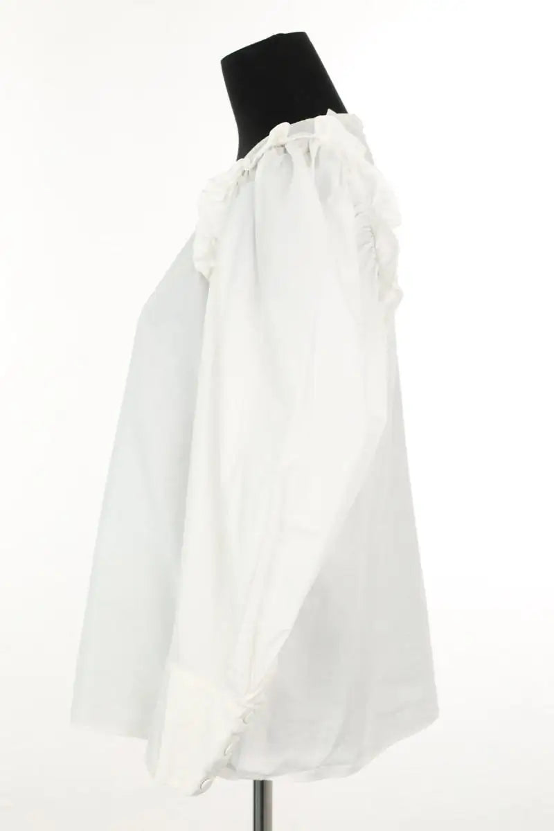 Blouse Ba&Sh Blanc en Coton