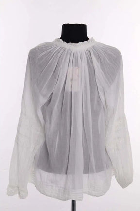 Blouse Ba&Sh Blanc en Coton