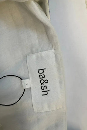Blouse Ba&Sh Blanc en Coton