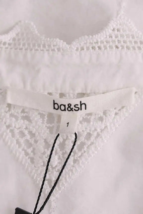Blouse Ba&Sh Blanc en Coton