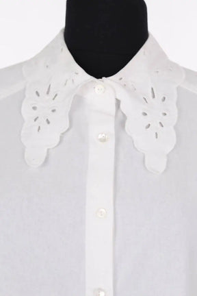 Blouse Ba&Sh Blanc en Coton