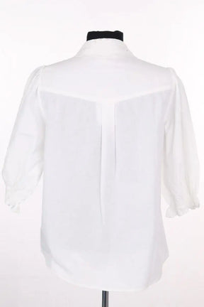 Blouse Ba&Sh Blanc en Coton