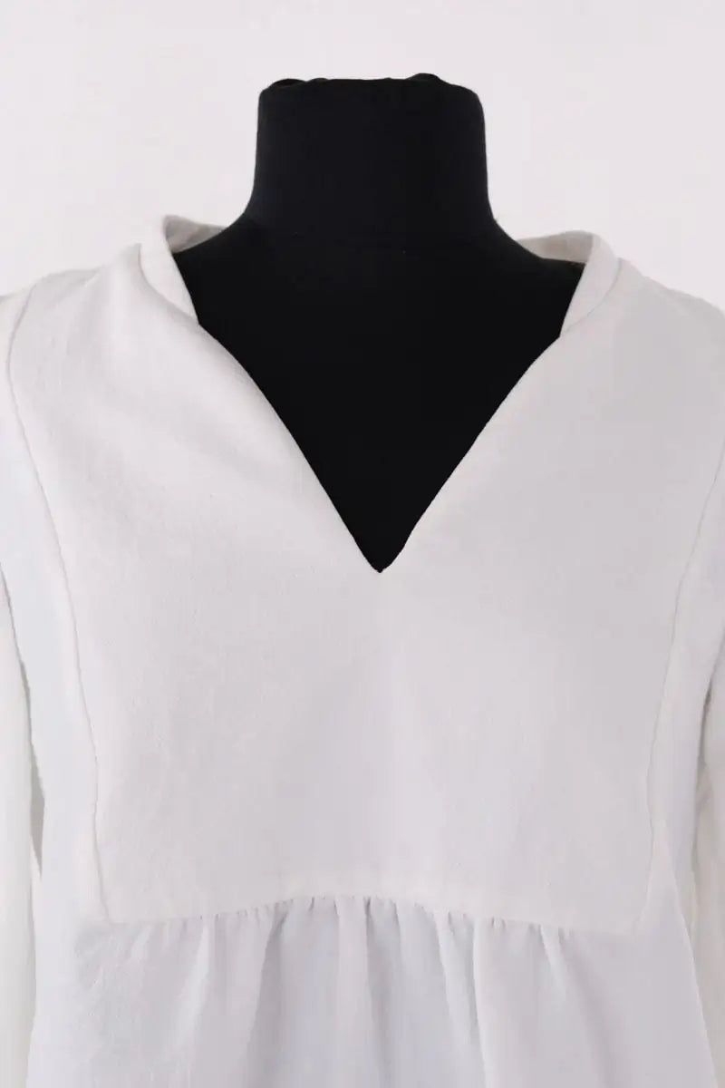 Blouse Ba&Sh Blanc en Synthétique