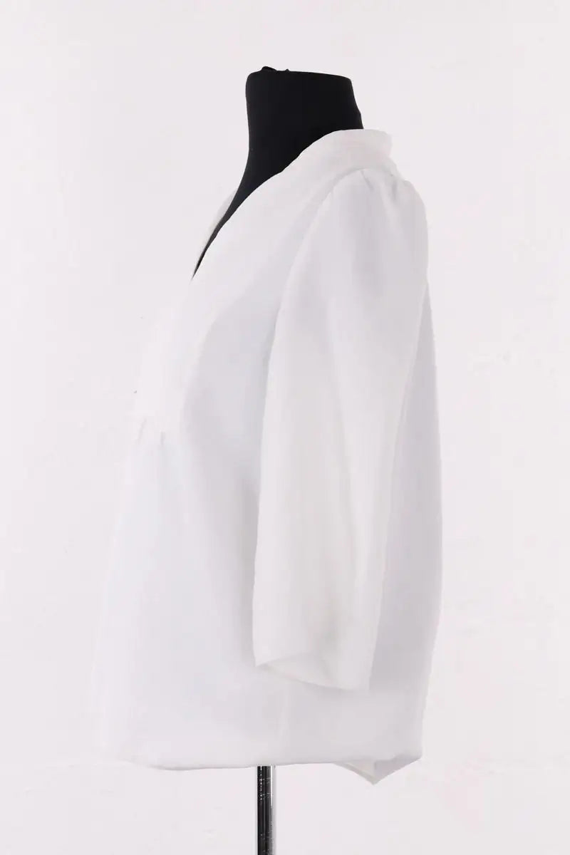 Blouse Ba&Sh Blanc en Synthétique