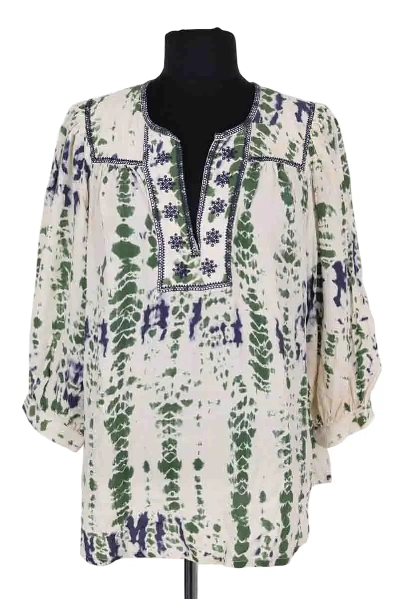 Blouse Ba&Sh Blanc en Viscose, taille S - Seconde Main