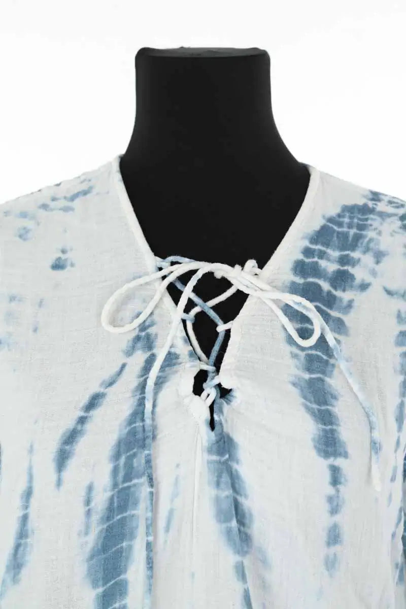 Blouse Bash Bleu en Coton