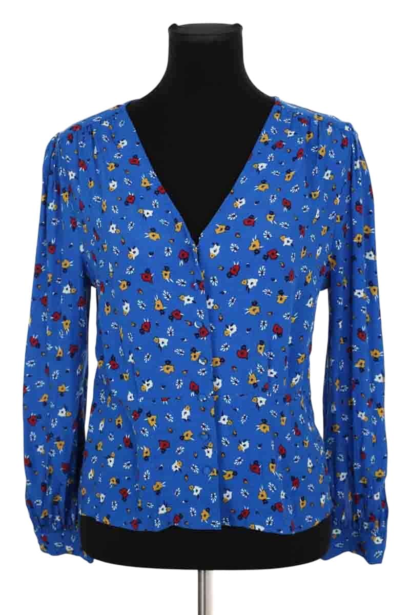 Blouse Bash Bleu en Viscose, taille L - Seconde Main