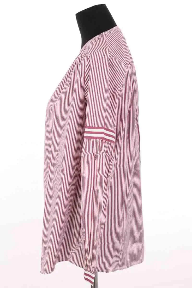 Blouse Ba&Sh Bordeaux en Coton