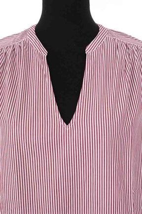 Blouse Ba&Sh Bordeaux en Coton