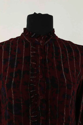 Blouse Ba&Sh Bordeaux en Viscose
